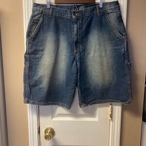 Men's Timberland Blue Denim Carpenter Shorts